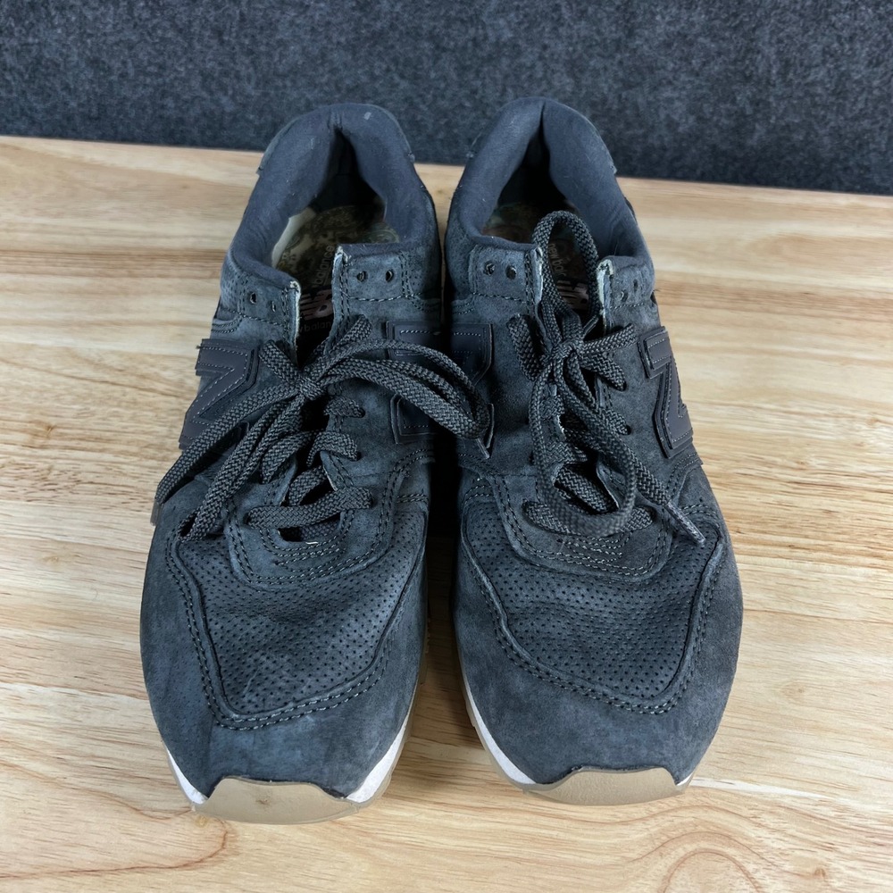 New Balance 696 Summer Utility Charcoal Grey Suede Sneakers WL696BY Womens 7 - Picture 2 of 9